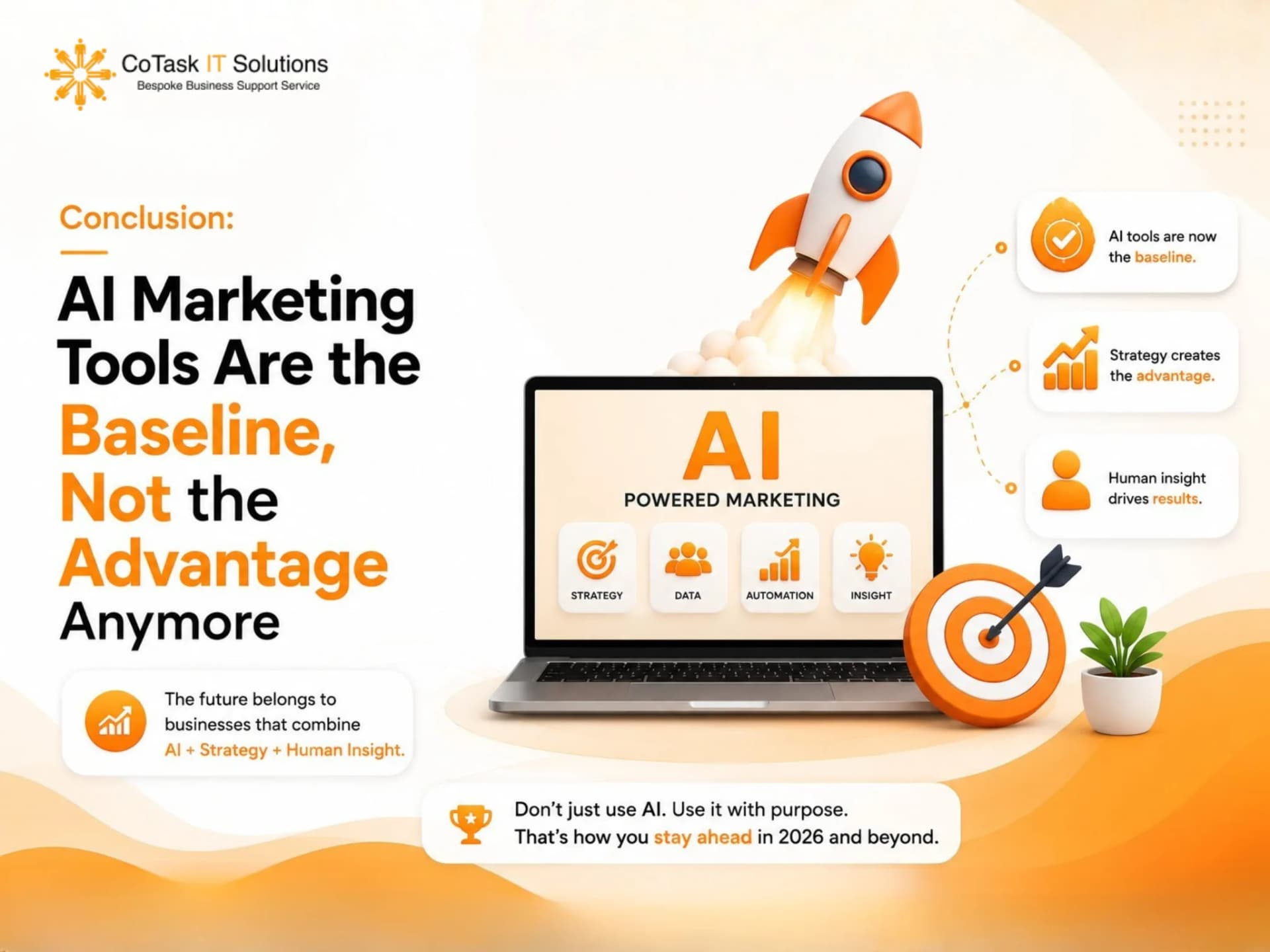 Conclusion: AI Marketing Tools Are the Baseline, Not the Advantage Anymore